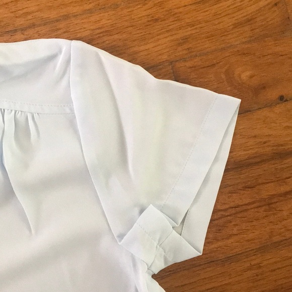 NYDJ Light Blue Blouse - Picture 4 of 5